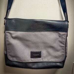 Coach Black and Gray Messenger Bags with Modern Design